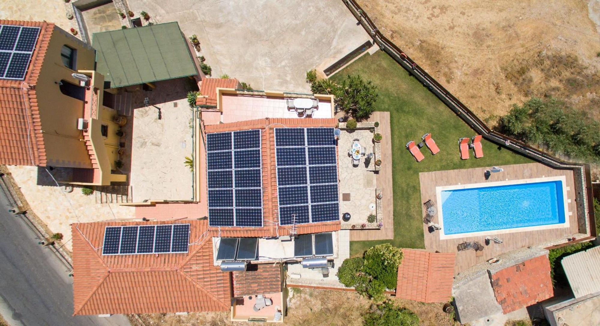 Skandalis Apartments With Pool Chorafakia Exterior foto